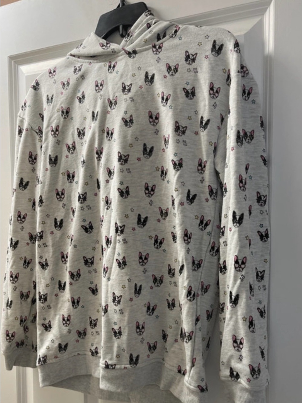 Primark Boston Terrier Hoodie Teen Size 13-14 Yrs